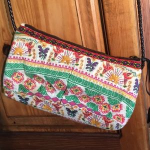 Beautiful embroidered bohemian purse